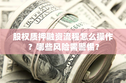 武汉股权质押融资流程怎么操作？哪些风险需警惕？