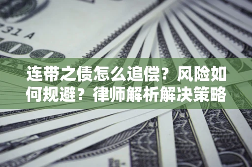 武汉连带之债怎么追偿？风险如何规避？律师解析解决策略