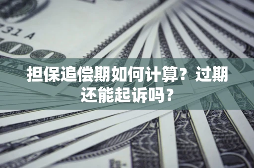 武汉担保追偿期如何计算？过期还能起诉吗？