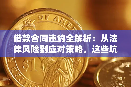 武汉借款合同违约全解析：从法律风险到应对策略，这些坑别再踩！