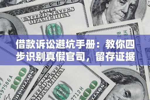 武汉借款诉讼避坑手册：教你四步识别真假官司，留存证据不踩雷