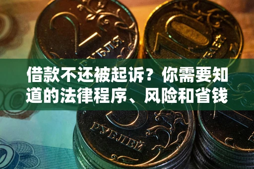 武汉借款不还被起诉？你需要知道的法律程序、风险和省钱技巧